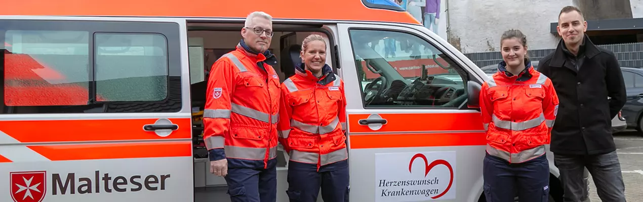 Herzenswunsch Krankenwagen - Krankentransporte für Sterbende in Bruchsal